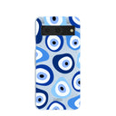 Powder Blue Evil Eye Google Pixel 8 Case