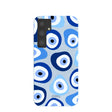 Powder Blue Evil Eye Samsung Galaxy S24+(Plus) Case
