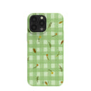 Sage Green Fall Gingham iPhone 13 Pro Max Case