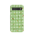 Sage Green Fall Gingham Google Pixel 8a Case
