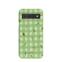 Sage Green Fall Gingham Google Pixel 8a Case