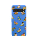 Electric Blue Fancy Frogs Google Pixel 8 Pro Case
