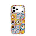 Powder Blue Farmers Mosaic iPhone 17 Pro Max Case