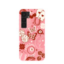Bubblegum Pink Feeling Lucky Samsung Galaxy S25 Case