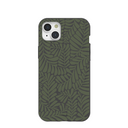 Black Fern Dreams iPhone 15 Plus Case