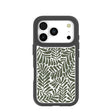 Clear Fern Dreams iPhone 17 Pro Case With Noir Ridge (MagSafe included)