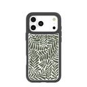 Clear Fern Dreams iPhone 17 Pro Max Case With Noir Ridge (MagSafe included)