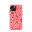 Bubblegum Pink Festive Forest iPhone 13 Mini Case