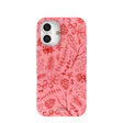 Bubblegum Pink Festive Forest iPhone 16 Case