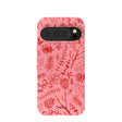 Bubblegum Pink Festive Forest Google Pixel 10/10 Pro Case