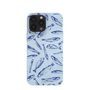 Powder Blue Fishery iPhone 13 Pro Max Case