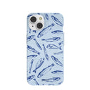 Powder Blue Fishery iPhone 14 Case