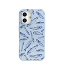 Powder Blue Fishery iPhone 16 Case
