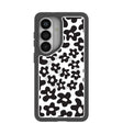 Clear Floral wall Samsung Galaxy S26 Case With Noir Ridge (Magnetic Charging included)