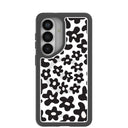 Clear Floral wall Samsung Galaxy S26 Case With Noir Ridge (Magnetic Charging included)