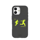 Black Flow Frequency iPhone 17 Case