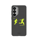 Black Flow Frequency Samsung Galaxy S26 Case