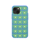 Electric Blue Flower Child iPhone 13 Mini Case