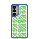 Clear Flower Child Samsung Galaxy S26+(Plus) Case With True Blue Ridge (Magnetic Charging included)