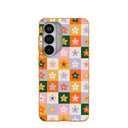 Honey Flower Tiles Samsung Galaxy S26 Case