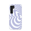 Lavender Flutter Left Samsung Galaxy S25 Case