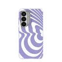 Lavender Flutter Left Samsung Galaxy S26 Case