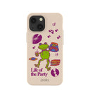 Seashell Frog Party iPhone 13 Mini Case