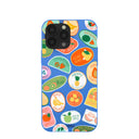 Electric Blue Frutti Club iPhone 13 Pro Max Case
