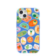 Electric Blue Frutti Club iPhone 15 Case