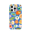 Electric Blue Frutti Club iPhone 16 Pro Case