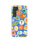 Electric Blue Frutti Club Samsung Galaxy S24 Case
