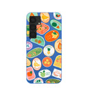 Electric Blue Frutti Club Samsung Galaxy S25 Case
