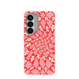 Bubblegum Pink Funky Fleurs Samsung Galaxy S26 Case