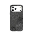 Black Gardenia Lines iPhone 17 Pro Max Case