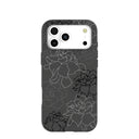 Black Gardenia Lines iPhone 17 Pro Max Case