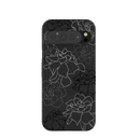 Black Gardenia Lines Google Pixel 9 Pro XL Case