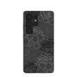Black Gardenia Lines Samsung Galaxy S25 Ultra Case