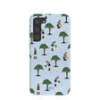 Powder Blue Gardening Girl Samsung Galaxy S23+(Plus) Case