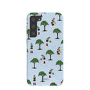 Powder Blue Gardening Girl Samsung Galaxy S23+(Plus) Case