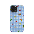 Powder Blue Gingham Farmhouse iPhone 13 Pro Max Case