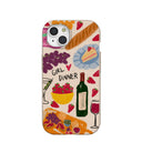 Seashell Girl Dinner iPhone 15 Case