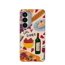 Seashell Girl Dinner Samsung Galaxy S26 Case
