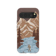 Chocolate Brown Gone Fishing Google Pixel 10 Pro XL Case