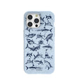 Powder Blue Great White iPhone 15 Pro Max Case