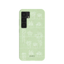 Sage Green Green Cascade Samsung Galaxy S25 Case