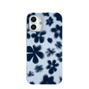 Powder Blue Hazy Daisies iPhone 16 Plus Case
