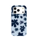Powder Blue Hazy Daisies iPhone 17 Pro Case