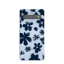 Powder Blue Hazy Daisies Google Pixel 7a Case