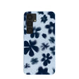 Powder Blue Hazy Daisies Samsung Galaxy S25+(Plus) Case