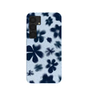 Powder Blue Hazy Daisies Samsung Galaxy S25 Case